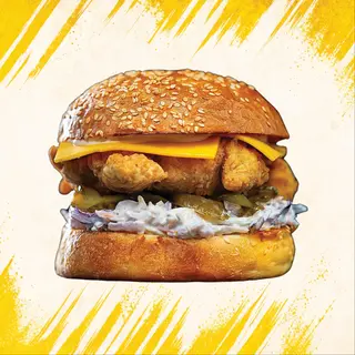 Crispy burger