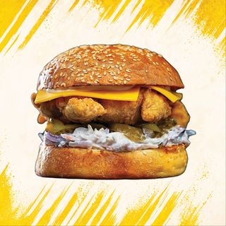 Crispy burger