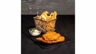 Meniu Șnițel de pui cripsy