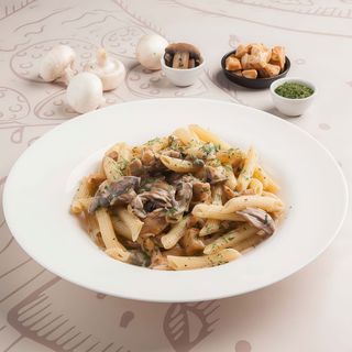 Penne Pollo e Funghi