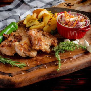 Meniu pulpă dezosată