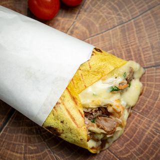 Shaorma cheesy pui