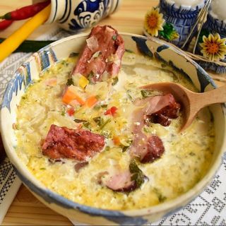 Ciorba de varza cu costita