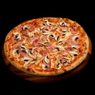 PIZZA PROSCIUTTO E FUNGHI