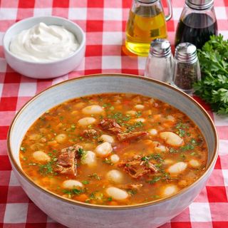 CIORBA DE FASOLE BOABE CU CIOLAN 360 ML