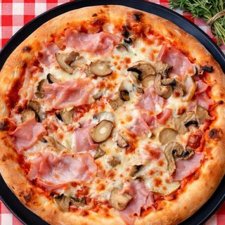 Pizza Cotto e Funghi Ø32cm