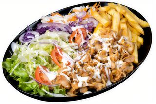 Shaorma mare pui (farfurie)