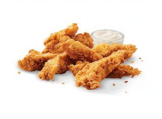 Meniu crispy, cartofi si suc