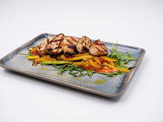 Muschiulet de porc cu legume