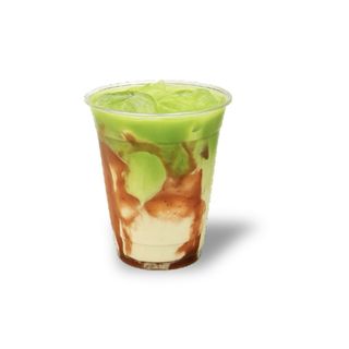 Strawberry Matcha Latte (doar rece cu gheață)