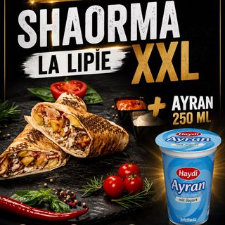 PROMO Dubai lipie mix XXL (40-50 cm)+ Ayran 250 ml