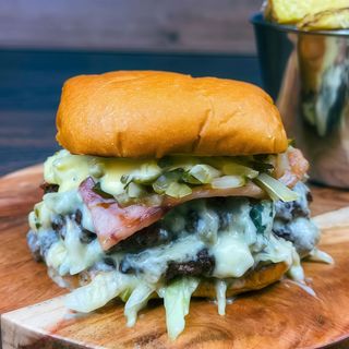 Blue Cheese Smashed Burger