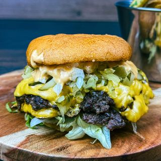 Double Cheese Smashed Burger