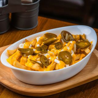 Jalapeno cheese fries