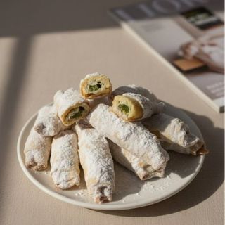 Biscuiți cornulete cu rahat,200 gr