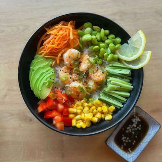 POKE BOWL CU CREVETI