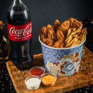 GOLDEN BUCKET + COCA COLA 1L GRATIS