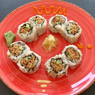 Tofu prajit cu castravete uramaki