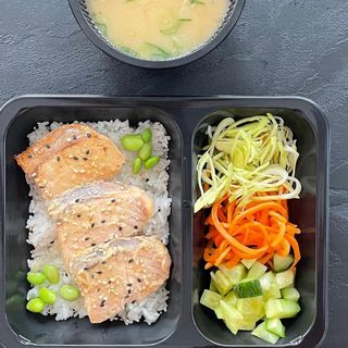 Somon copt in pasta miso  MZ