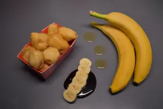 Banane coapte