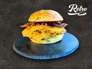 Meniu Dublu Cheeseburger