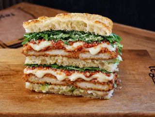 Panini pollo parmigiano
