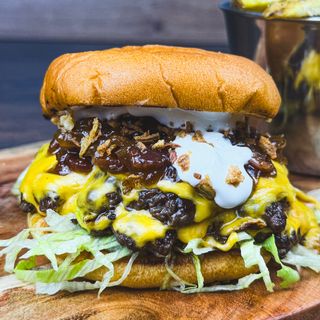 The Baconator Smashed Burger