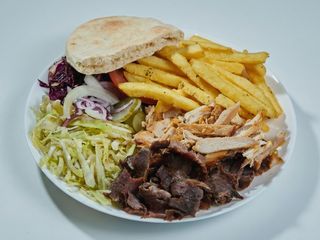 Shaorma mixta la farfurie 