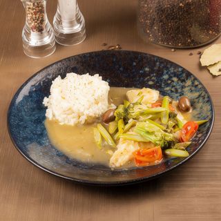 Filetto di orata con verdure & riso