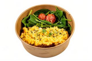 Toast cu oua scramble