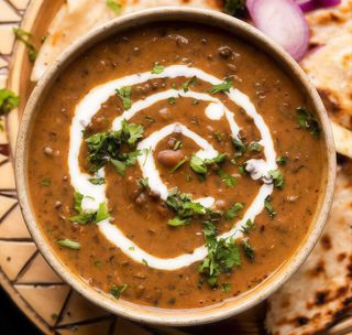 Dal Makhani / Curry cu linte neagră și fasole roșie