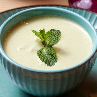 Sos Pudina Chutney / Iaurt cu Mentă si condimente