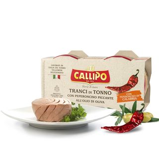 File de Ton cu Ardei Iute din Calabria Callipo 2 x 70 gr