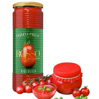 Pastă de roșii bio – Rosso Gargano (borcan mare)
