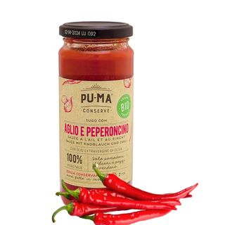 Suc de roșii cu usturoi și ardei iute organic