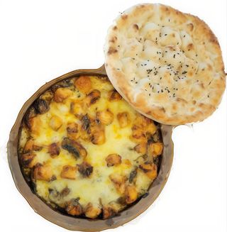 Tavuk tavă - pui frigărui tavă