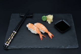 Shrimp nigiri
