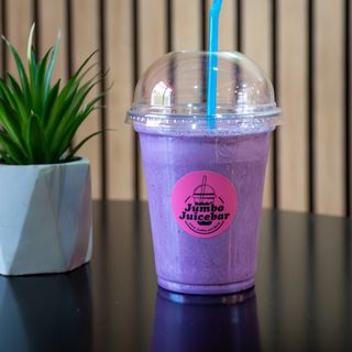 Shake de afine, banane, lapte cu vanilie
