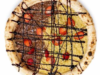Pizza Dolce Pistachio & Nutella