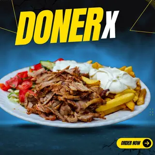 Farfurie mixt Doner X