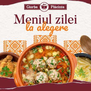 Meniu pranz la alegere