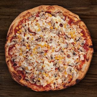 PIZZA POLLO & FUNGHI