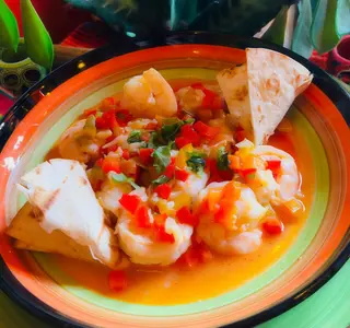 Camarones al ajo