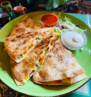 Quesadilla con pollo