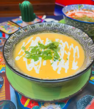 Crema de maiz