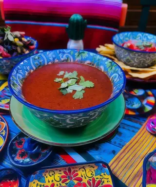 Sopa de frijoles