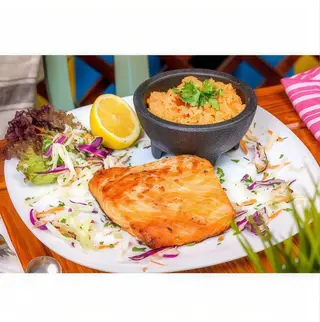 Salmon a la parilla