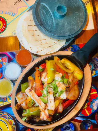 Fajitas de pollo