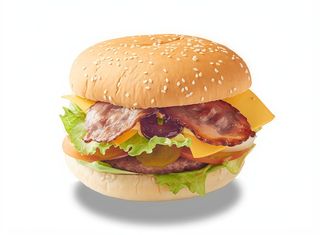 Burger vită + bacon