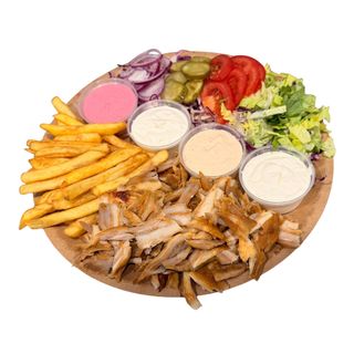 Shaorma la farfurie pui